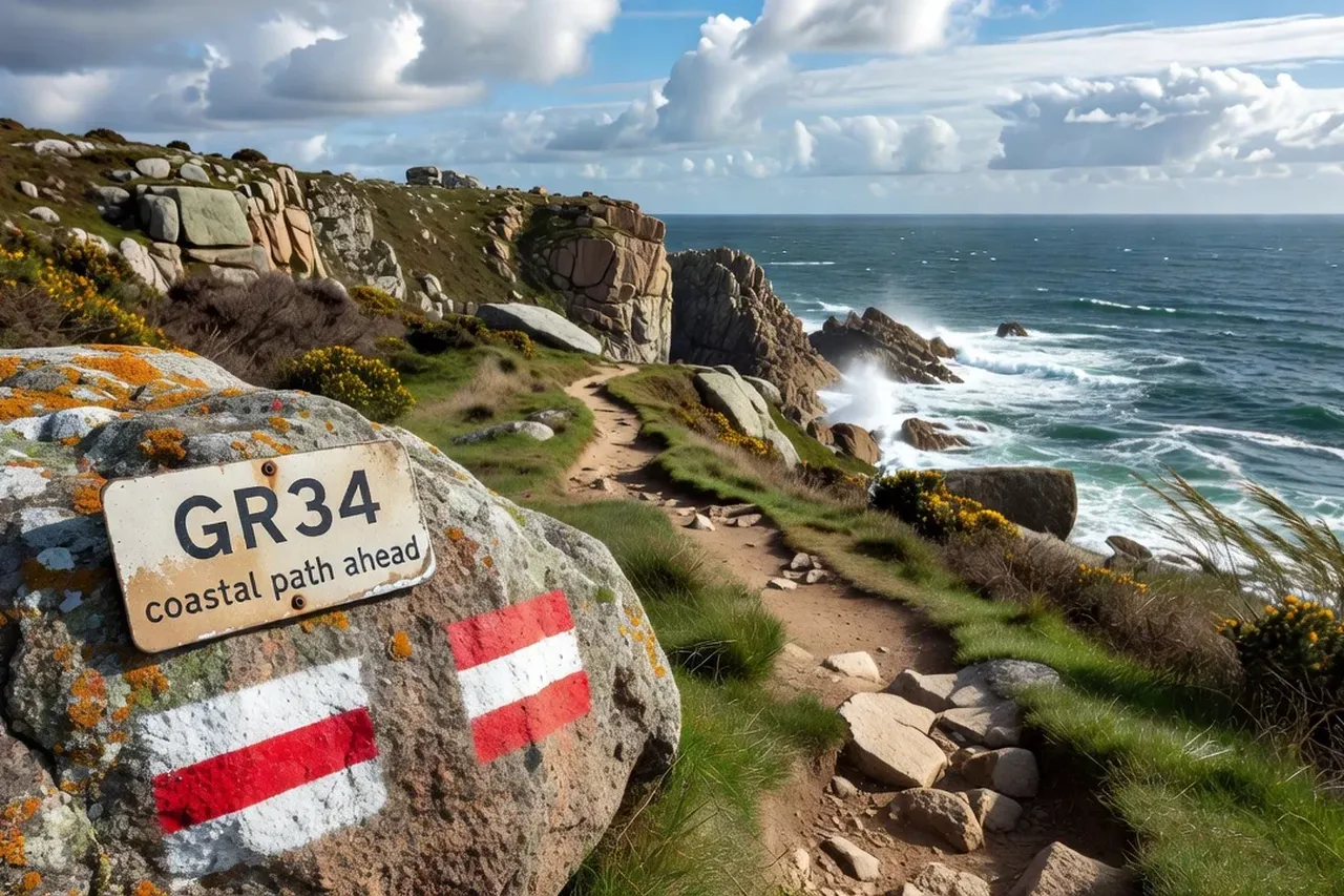 Randonnee GR34 Bretagne Nord
