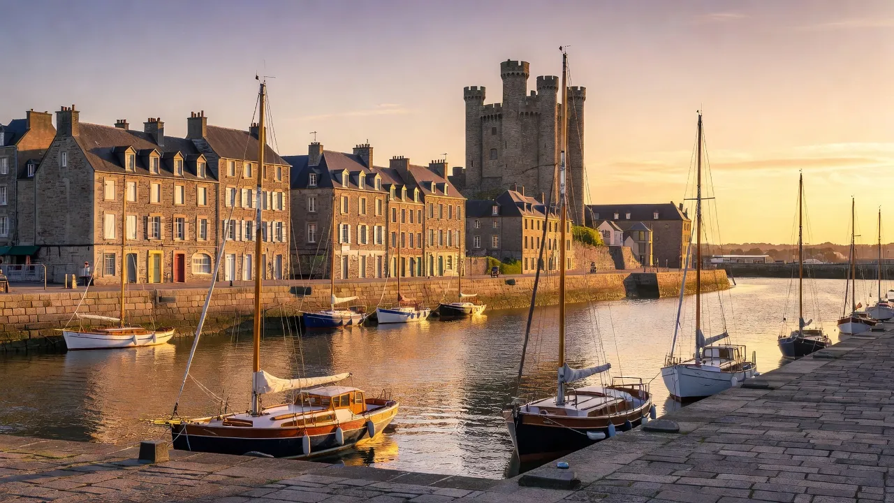 Saint-Servan et la Tour Solidor vue depuis la Rance