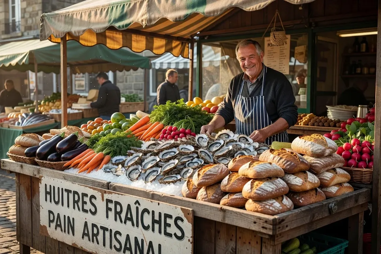 Les marchés de la Côte d'Émeraude et du Pays de Rance